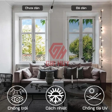 Phim Cách Nhiệt Phản Quang 1 Chiều Chống Nắng Giá Rẻ - 69k/m 3