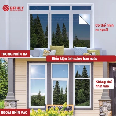 Phim Cách Nhiệt Phản Quang 1 Chiều Chống Nắng Giá Rẻ - 69k/m 4