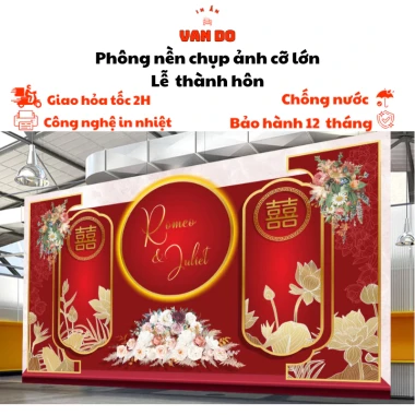 Phông Nền Cưới Cỡ Lớn In Bạt Ngoài Trời Giá Rẻ Chỉ 160k Khuyến Mãi 12 Phông Nền Cưới Cỡ Lớn In Bạt Ngoài Trời Giá Rẻ Chỉ 160k Khuyến Mãi 12