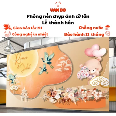 Phông Nền Cưới Cỡ Lớn In Bạt Ngoài Trời Giá Rẻ Chỉ 160k Khuyến Mãi 15 Phông Nền Cưới Cỡ Lớn In Bạt Ngoài Trời Giá Rẻ Chỉ 160k Khuyến Mãi 15