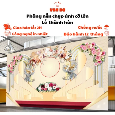 Phông Nền Cưới Cỡ Lớn In Bạt Ngoài Trời Giá Rẻ Chỉ 160k Khuyến Mãi 21 Phông Nền Cưới Cỡ Lớn In Bạt Ngoài Trời Giá Rẻ Chỉ 160k Khuyến Mãi 21