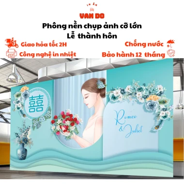 Phông Nền Cưới Cỡ Lớn In Bạt Ngoài Trời Giá Rẻ Chỉ 160k Khuyến Mãi 22 Phông Nền Cưới Cỡ Lớn In Bạt Ngoài Trời Giá Rẻ Chỉ 160k Khuyến Mãi 22