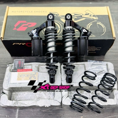 Phuộc Profender AB160 PCX, SH, SH350, Xmax – Tăng chỉnh 2 chiều, reboud mạnh, bám ổn 2