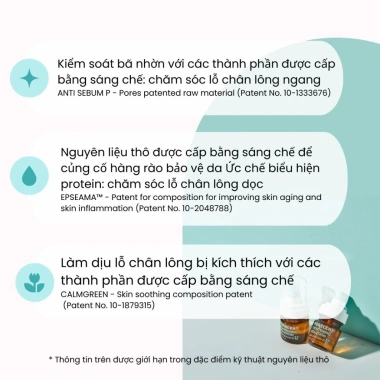Porecent Niacinamide 20% Serum Vitamin B3 40ml Thu Nhỏ Lỗ Chân Lông, Se Khít 4