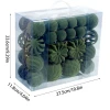Quả Bóng Cây Thông Noel Gập Lại 7 Màu 4-8cm Giáng Sinh Rẻ Bất Ngờ 4