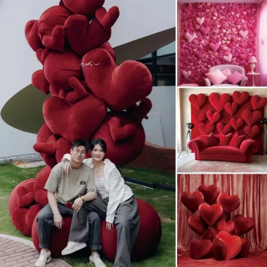 Quả Châu Tim Nhung Noel Giáng Sinh Trang Trí Tiệc Cưới Cửa Hàng - Giảm 20% Còn 36k 9 Quả Châu Tim Nhung Noel Giáng Sinh Trang Trí Tiệc Cưới Cửa Hàng - Giảm 20% Còn 36k 9