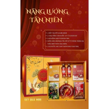 Quà Tết 2.026 Hộp Quà Năng Lượng Tân Niên M99 - Sang Trọng Giá Ưu Đãi 1.15tr 2 Quà Tết 2.026 Hộp Quà Năng Lượng Tân Niên M99 - Sang Trọng Giá Ưu Đãi 1.15tr 2
