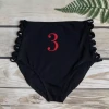 Quần Bơi Bikini Nữ Cạp Cao Màu Đen Siêu Co Giản - Mẫu 1-13 Giá Rẻ 81600Đ 13