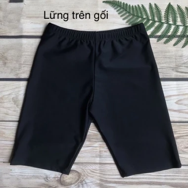 Quần Bơi Bikini Nữ Cạp Cao Màu Đen Siêu Co Giản - Mẫu 1-13 Giá Rẻ 81600Đ 17