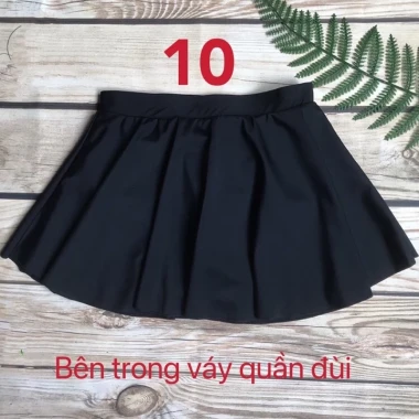 Quần Bơi Bikini Nữ Cạp Cao Màu Đen Siêu Co Giản - Mẫu 1-13 Giá Rẻ 81600Đ 20