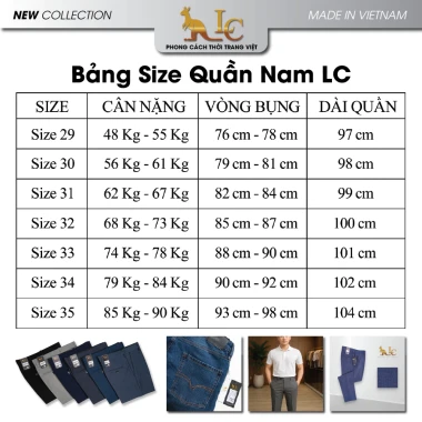 Quần Jeans Nam Ống Đứng Co Giãn Cao Cấp Giá Shock 259k - LC Chất Lượng Cao Không Xù Lông 7