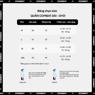 Quần Legging Nam Chạy Bộ ICOMBAT Dri-FIT - Chống Nắng, Tập Luyện Thể Thao, Giá Tốt 129k 5 Quần Legging Nam Chạy Bộ ICOMBAT Dri-FIT - Chống Nắng, Tập Luyện Thể Thao, Giá Tốt 129k 5