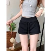 Quần short nữ basic nỉ cạp cao ôm eo đa màu Okélla - Giá sale 89.000đ 5