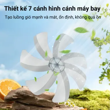 Quạt Cây Đứng Điều Khiển Từ Xa Góc Xoay 120 Độ Giá Rẻ Chỉ 240k 5