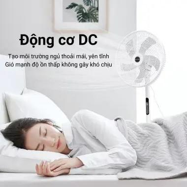 Quạt Cây Đứng Điều Khiển Từ Xa Góc Xoay 120 Độ Giá Rẻ Chỉ 240k 8