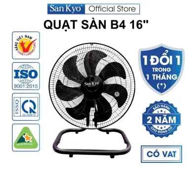Quạt Chân Quỳ Sàn B4 SanKyo 40cm - Giá Chỉ 460k Thay Vì 593400 VND 2