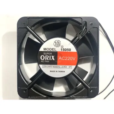 Quạt hút gió SUPER ORIX 15x15 vuông 220V tem cam giá rẻ chỉ 198000đ 3