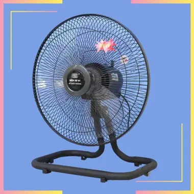 Quạt sàn chân quỳ ĐIỆN CƠ 91 QS400/QS450 - Mát Êm, Giá Tốt 545k, BH 12 Tháng 8