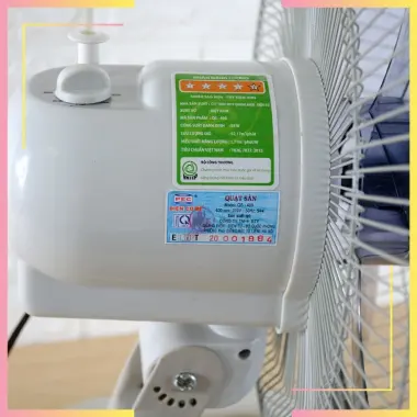 Quạt sàn chân quỳ ĐIỆN CƠ 91 QS400/QS450 - Mát Êm, Giá Tốt 545k, BH 12 Tháng 9