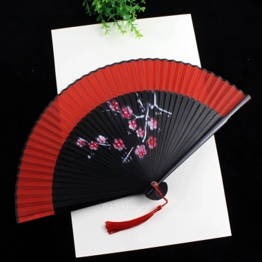 Quạt Xếp Cầm Tay Hoa Cổ Trang Trung Quốc Tết - Giá Rẻ 175k 10 Quạt Xếp Cầm Tay Hoa Cổ Trang Trung Quốc Tết - Giá Rẻ 175k 10