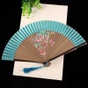 Quạt Xếp Cầm Tay Hoa Cổ Trang Trung Quốc Tết - Giá Rẻ 175k 22