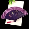 Quạt Xếp Cầm Tay Hoa Cổ Trang Trung Quốc Tết - Giá Rẻ 175k 23