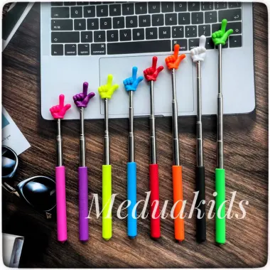 Que Chỉ Bảng Gậy Đọc Sách Dạy Trẻ Bằng Tay Dài 69cm MESAUKIDS Giảm Giá 12500đ 6