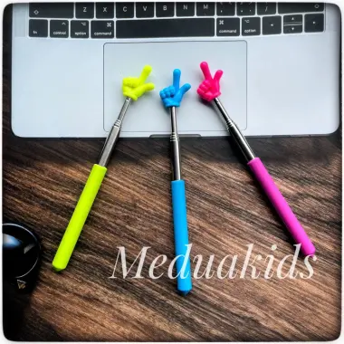 Que Chỉ Bảng Gậy Đọc Sách Dạy Trẻ Bằng Tay Dài 69cm MESAUKIDS Giảm Giá 12500đ 7