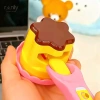 【ranliy】đồ chơi an toàn Nhà chơi mini hình bánh pudding thân thiện với môi trường tương tác giữa cha mẹ và con cái. 4