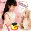 【ranliy】đồ chơi an toàn Nhà chơi mini hình bánh pudding thân thiện với môi trường tương tác giữa cha mẹ và con cái. 5