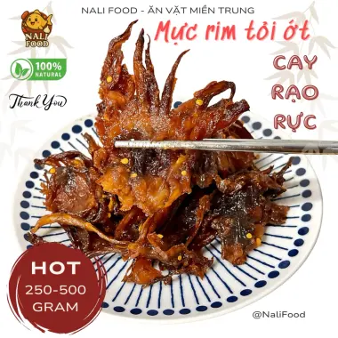 Râu Mực Rim Tỏi Ớt Bình Định - Đậm Đà Xứ Nẫu - Giảm Giá 75000đ - 250/500gr 2 Râu Mực Rim Tỏi Ớt Bình Định - Đậm Đà Xứ Nẫu - Giảm Giá 75000đ - 250/500gr 2