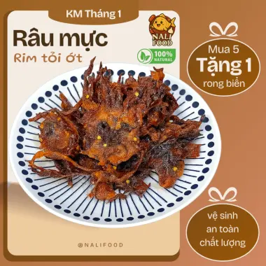 Râu Mực Rim Tỏi Ớt Bình Định - Đậm Đà Xứ Nẫu - Giảm Giá 75000đ - 250/500gr 3 Râu Mực Rim Tỏi Ớt Bình Định - Đậm Đà Xứ Nẫu - Giảm Giá 75000đ - 250/500gr 3