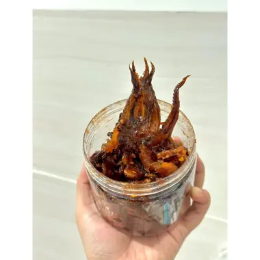 Râu Mực Rim Tỏi Ớt Bình Định - Đậm Đà Xứ Nẫu - Giảm Giá 75000đ - 250/500gr 5 Râu Mực Rim Tỏi Ớt Bình Định - Đậm Đà Xứ Nẫu - Giảm Giá 75000đ - 250/500gr 5