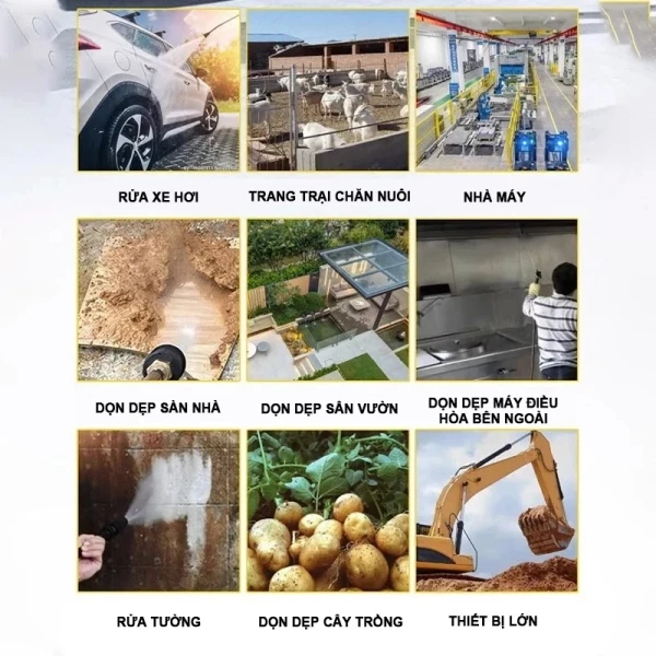 Trải nghiệm thực tế: Làm sạch nhanh chóng xe ô tô với máy rửa áp lực REAIM