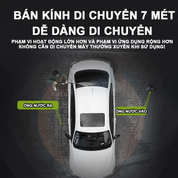 Trải nghiệm thực tế: Đánh giá hiệu suất làm sạch nhanh của máy rửa xe REAIM với công nghệ động cơ điện từ