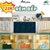 Rèm Bếp 1 Lớp Che Bếp, Gác Trọ ELLEVA Kích Thước Đa Dạng Giá Chỉ 25k 2