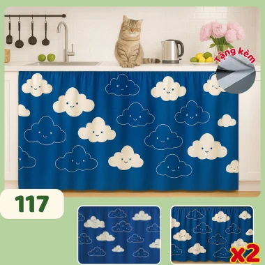 Rèm Bếp 1 Lớp Che Bếp, Gác Trọ ELLEVA Kích Thước Đa Dạng Giá Chỉ 25k 9 Rèm Bếp 1 Lớp Che Bếp, Gác Trọ ELLEVA Kích Thước Đa Dạng Giá Chỉ 25k 9