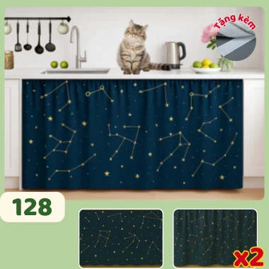 Rèm Bếp 1 Lớp Che Bếp, Gác Trọ ELLEVA Kích Thước Đa Dạng Giá Chỉ 25k 19 Rèm Bếp 1 Lớp Che Bếp, Gác Trọ ELLEVA Kích Thước Đa Dạng Giá Chỉ 25k 19