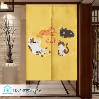 Rèm Cửa Nhật Bản Noren Tín Phát Decor - Rèm Nhà Hàng, Lối Đi Giá Tốt 165000đ 15
