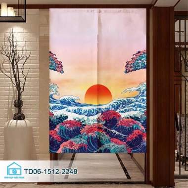 Rèm Cửa Nhật Bản Noren Tín Phát Giá Rẻ - Lối Đi Nhà Hàng Quán Ăn Giảm 18% chỉ 164k 10