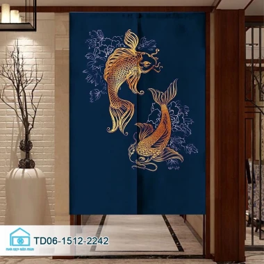 Rèm Cửa Nhật Bản Noren Tín Phát Giá Rẻ - Lối Đi Nhà Hàng Quán Ăn Giảm 18% chỉ 164k 13