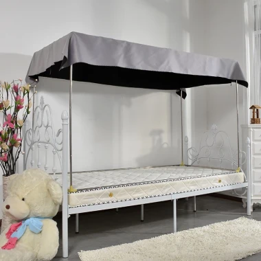 Rèm Ký Túc Xá Sinh Viên Tiện Nghi - FDM Rèm Giường Tầng Kèm Dây Thừng Móc Treo Giá 33K 15