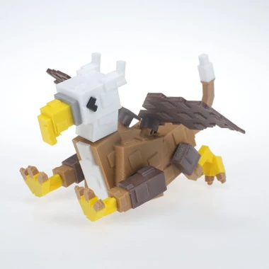 Roblox Toy Raccoon Grow A Garden Móc khóa Bunny Dragon Corrupted Kitsune Griffn Dragonfly Mô hình in 3D 3