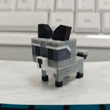 Roblox Toy Raccoon Grow A Garden Móc khóa Bunny Dragon Corrupted Kitsune Griffn Dragonfly Mô hình in 3D 5