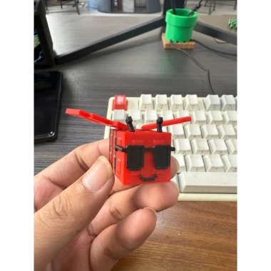 Roblox Toy Raccoon Grow A Garden Móc khóa Bunny Dragon Corrupted Kitsune Griffn Dragonfly Mô hình in 3D 10