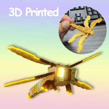 Roblox Toy Raccoon Grow A Garden Móc khóa Bunny Dragon Corrupted Kitsune Griffn Dragonfly Mô hình in 3D 20