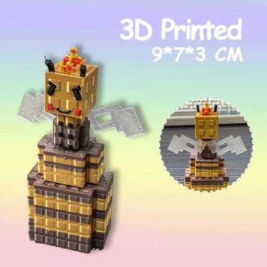 Roblox Toy Raccoon Grow A Garden Móc khóa Bunny Dragon Corrupted Kitsune Griffn Dragonfly Mô hình in 3D 30