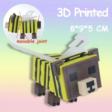 Roblox Toy Raccoon Grow A Garden Móc khóa Bunny Dragon Corrupted Kitsune Griffn Dragonfly Mô hình in 3D 35