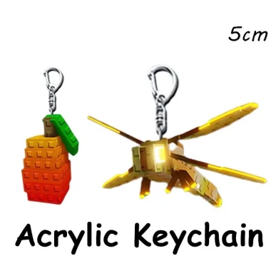 Roblox Toy Raccoon Grow A Garden Móc khóa Bunny Dragon Corrupted Kitsune Griffn Dragonfly Mô hình in 3D 45