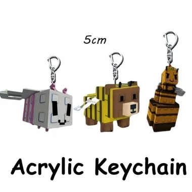 Roblox Toy Raccoon Grow A Garden Móc khóa Bunny Dragon Corrupted Kitsune Griffn Dragonfly Mô hình in 3D 46